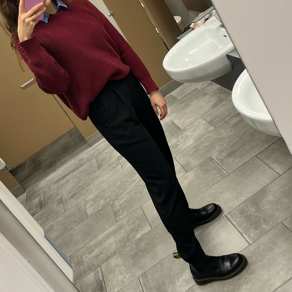 American Apparel high waist pants
